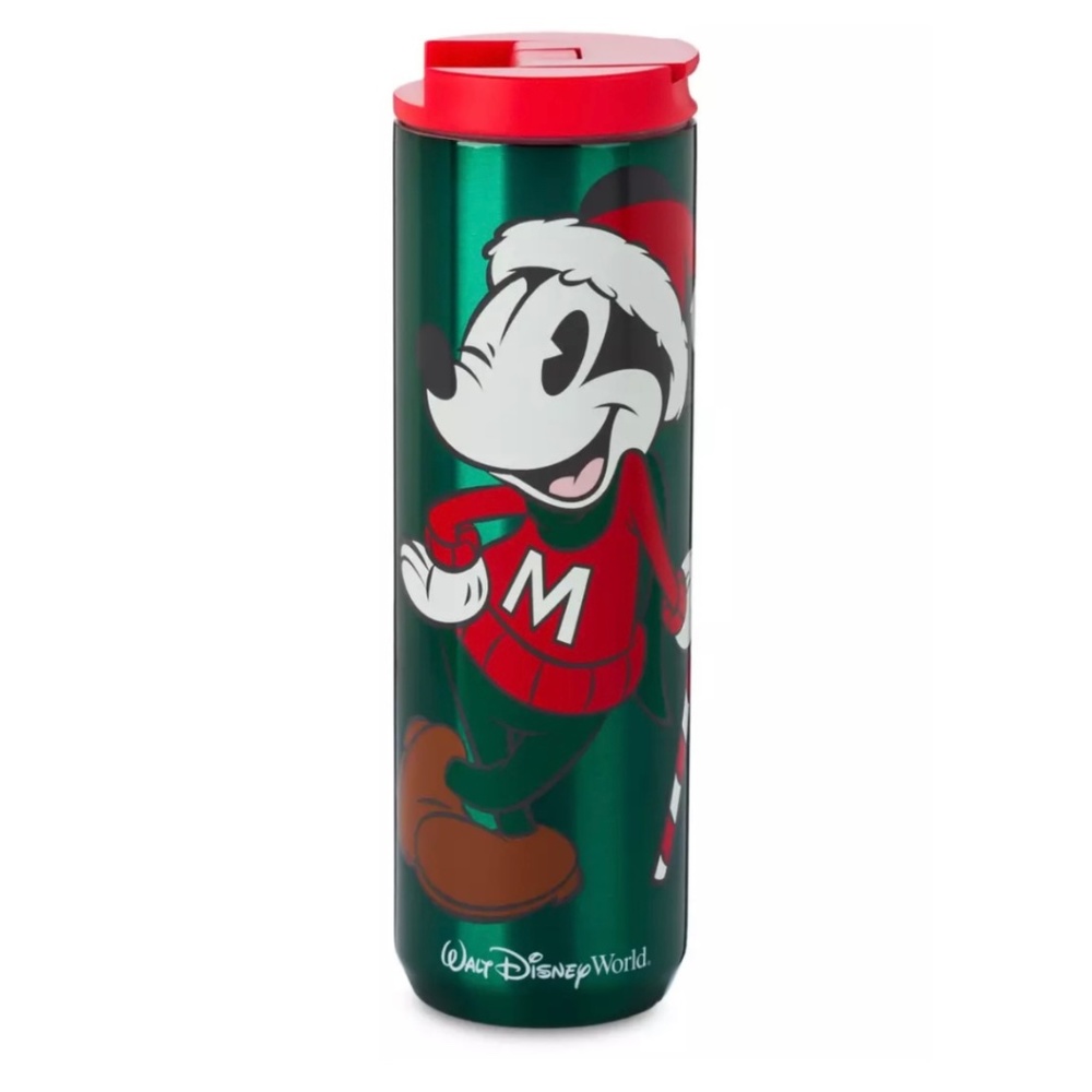 Mickey Mouse Starbucks Holiday Stainless Steel Water Bottle – Disneyland